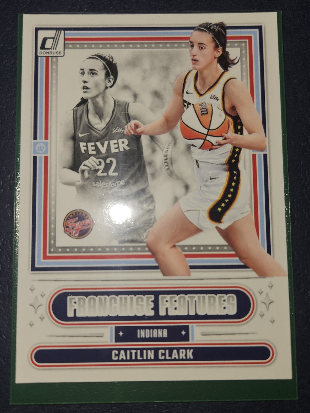 Panini Basketball Card - White, Red, Blue, Gold